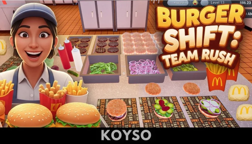 Burger Shift Team Rush Game Download