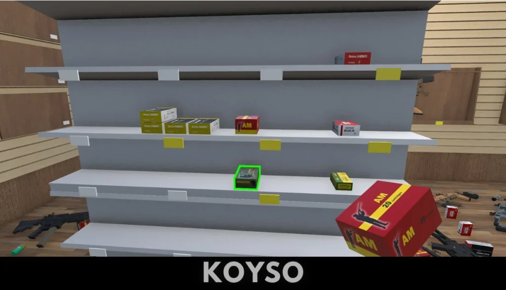 Gun Shop Tidy Up Windows game